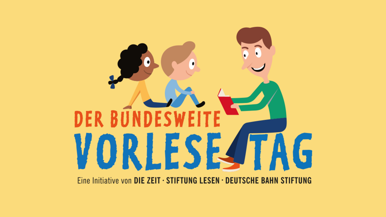 Logo des bundesweiten Vorlesetages