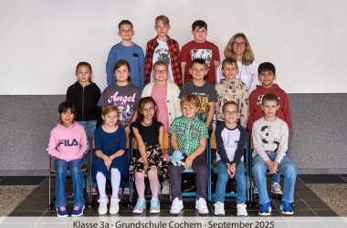 Schülerinnen und Schüler der Klasse 3a