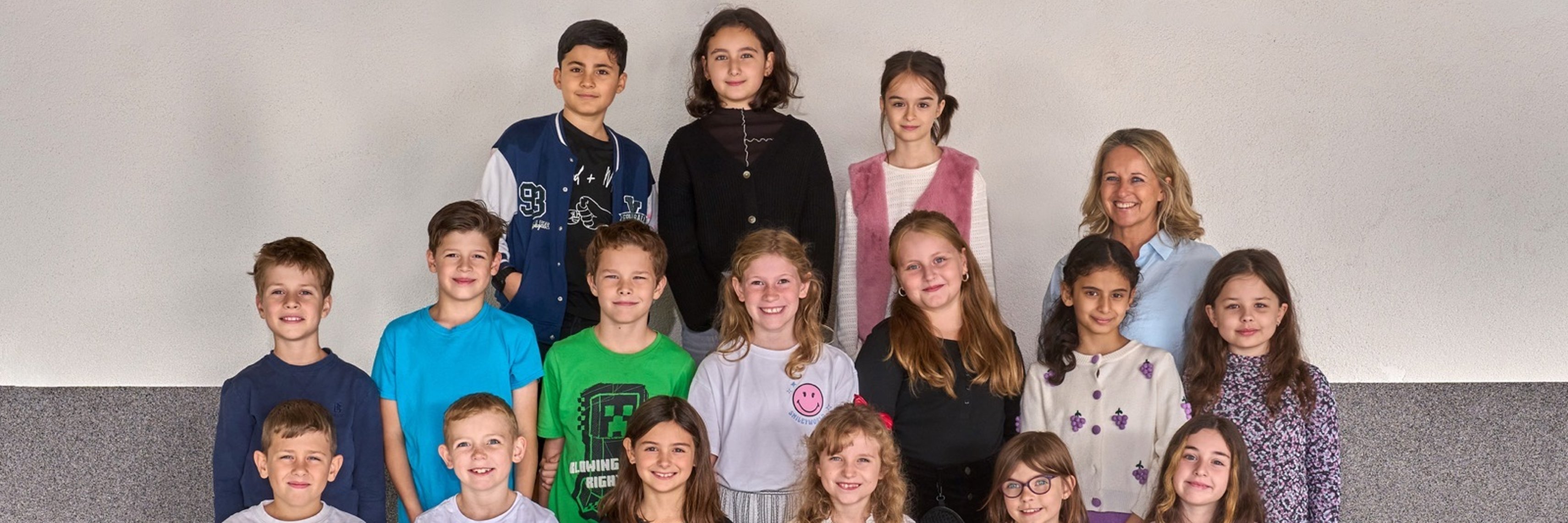 Klassenfoto 3b Schülerinnen und Schüler der Klasse 3b