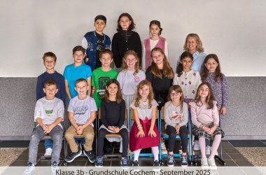 Klassenfoto 3b Schülerinnen und Schüler der Klasse 3b