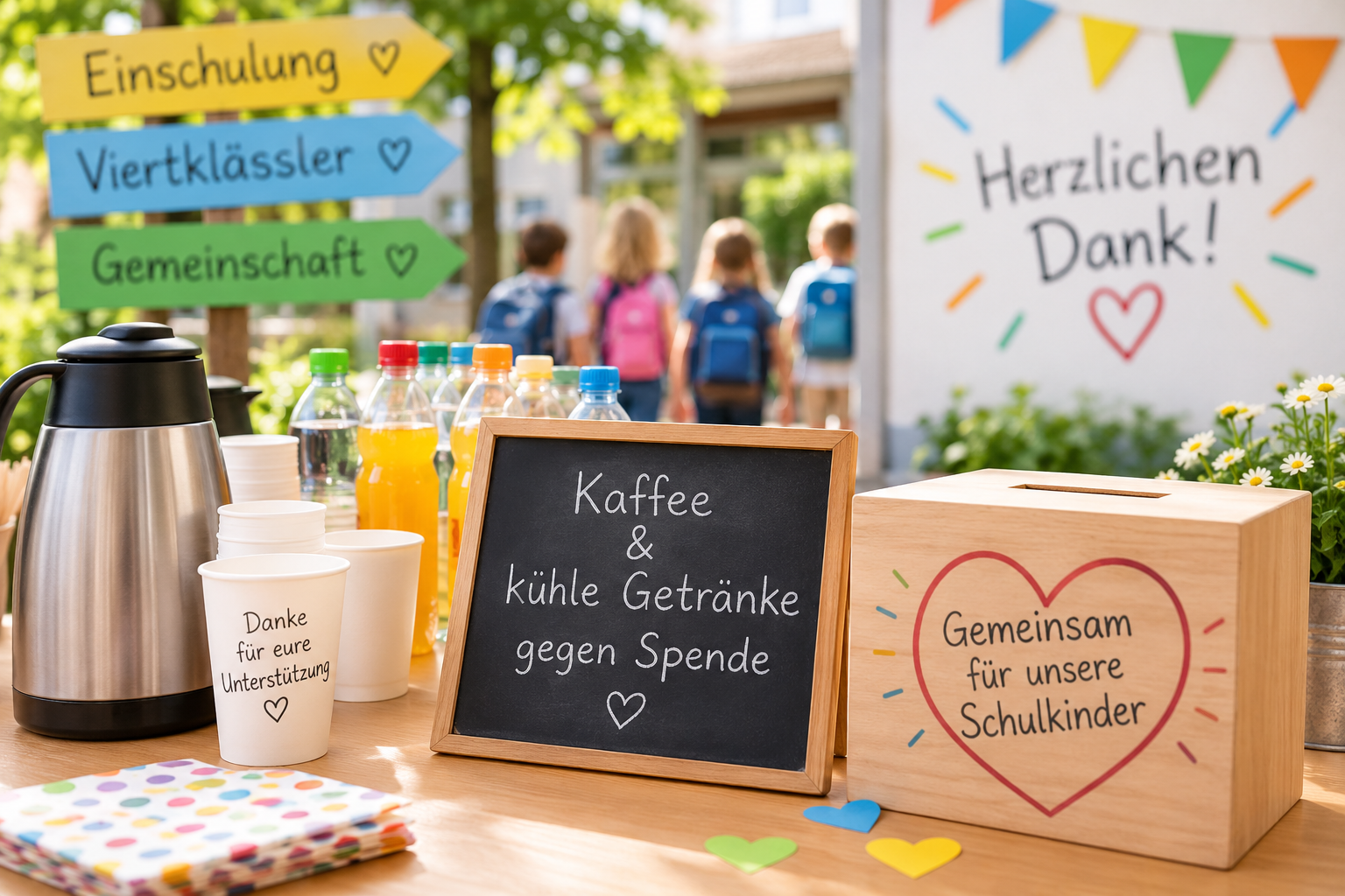 Danke für die Spenden