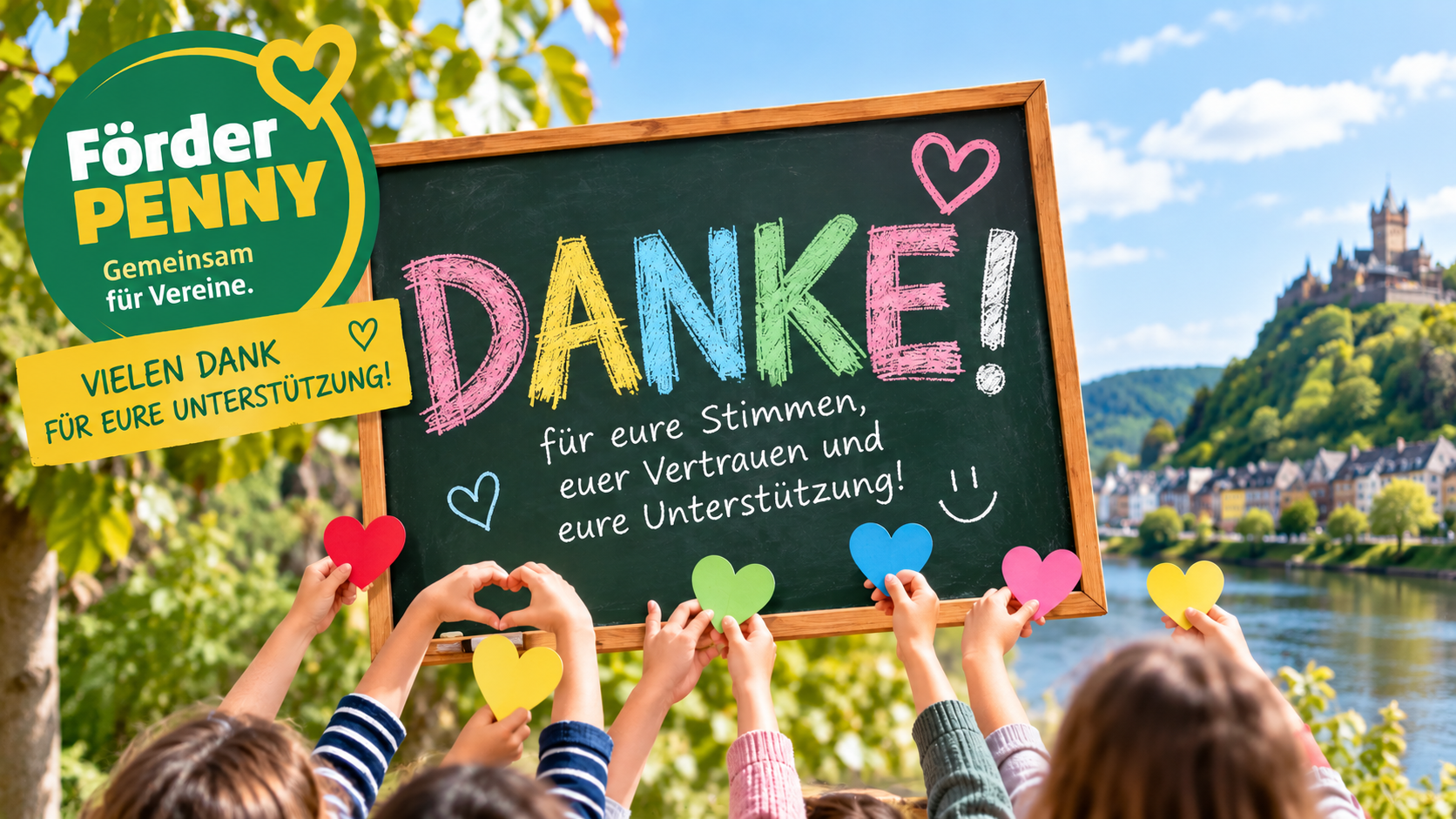 Logo Danke Förderpenny