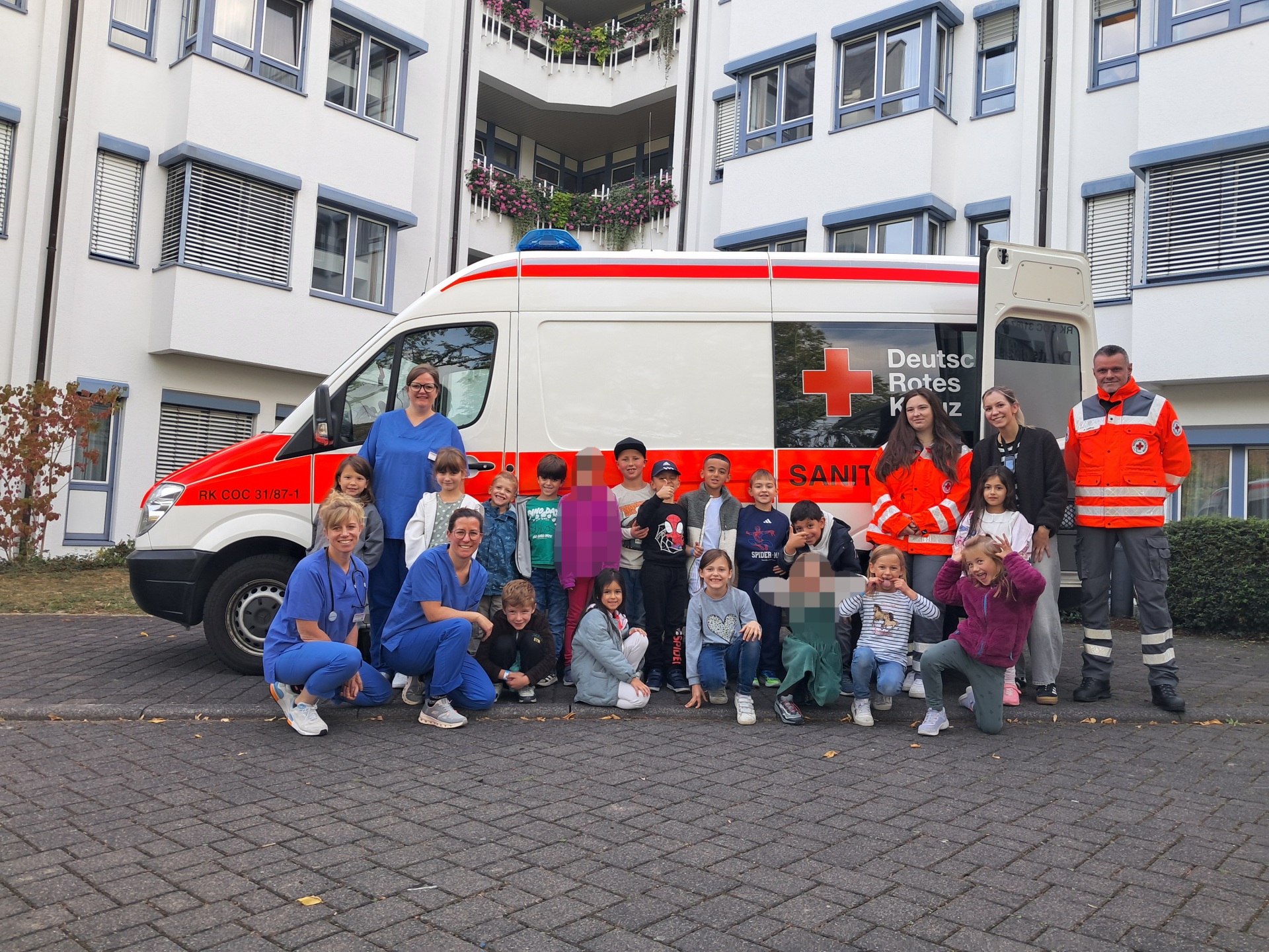 Gruppenfoto der Klasse 1a