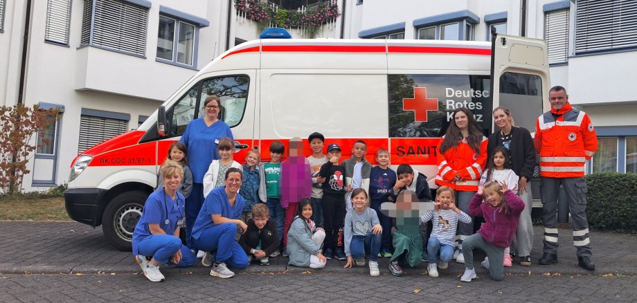 Gruppenfoto der Klasse 1a